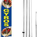 Gyros - Windless Feather Swooper Flag Banner Sign Kit bb-h