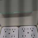 KMC Smart Tap Mini 2-Pack, 4-Outlet Wall Mounted Plug Adapter, 3 Independently Controlled Wi-Fi Outlets, Compatible with Alexa & Google Assistant, No Hub Required