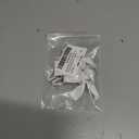 2Pcs Body Jewelry Non Piercing, Adjustable Nipple Clamps for Adult, Stainless Steel Bow Nipple Clips with Bell, Pressure Nipples Clamps with Chain, White Nipples Jewelry for Adults