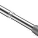 MEXAU 1Pcs Spring Tension Curtain Rod 26-39 inch Spring Tension Rods Silver Tension Rods Adjustable Spring Rod Extendable Tension Rod For Kitchen, Bathroom, Window, Bookshelf,Closet.