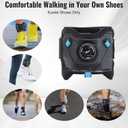 AFO Foot Drop Brace with Upgraded Dial for Adjustable Dorsiflexion, Drop Foot Brace for Walking with Shoes. Orthotic Ankle Braces for Men/Women