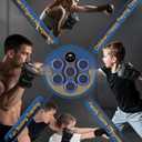 Music Boxing Machine for Adult, Wall Mounted Smart Bluetooth Boxing Music Machine, Ideas Gifts for Kids Women and Mens