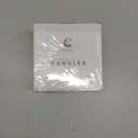 Candle Charisma 100 White Spell Candles - 4" Unscented Paraffin Chime Candles, Smokeless & Dripless, Colored Candles, 1.5 Hours Burn Time 0.4" Thick Taper Candles for Rituals, and Parties