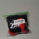 Women Body Stockings Sexy, Exotic Dancer Fishnets Lingerie Glow Party, Fishnet Bodysuit Rave Outfits Club (Gradient Red Black, One Size)