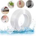 6 x Double Sided Tape Heavy Duty, Nano Double Sided Sticky Adhesive Tape, Clear Mounting Tape Picture Hanging Strips, Removable Wall Tape