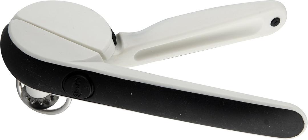Chef'n EzSqueeze One-Handed Can Opener (Black and Meringue)