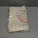 2 x AYGE Canvas Tote Bags & Cosmetic Bag, Christmas Gifts for Women, Travel Beach Bag Reusable Grocery Shopping Bag Makeup Bag