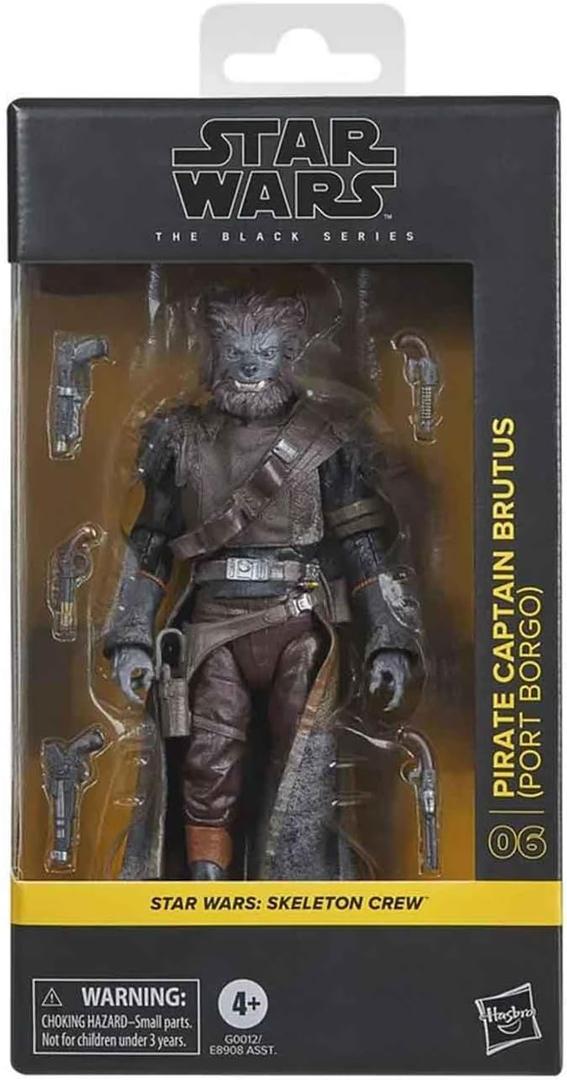 Star Wars The Black Series Skeleton Crew 6 Inch Action Figure (2024 Wave 2A) - Pirate Captain Brutus #06