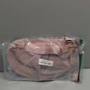 Bum Bags for Women Nylon Crossbody, Spacious Fanny Packs Belt Bag Large Sling Bag with Adjustable Strap, Pink