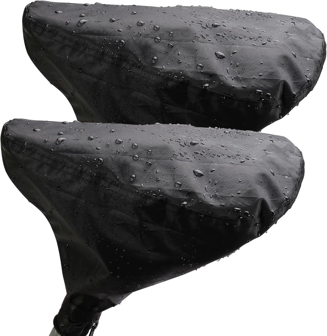 New Bicycle Seat Cushion Waterproof UV Protection Unisex for Gym Bike Mountain Bike Road Bike with Protective Lock Durable Rain Dustproof Cover
