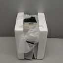 Antarctic Star Nugget Ice Maker Countertop with Soft Chewable Ice, Portable Sonic Ice Maker with Basket and Scoop, Removable Top Cover, Auto-Cleaning for Home/Party/RV/Camping (Stainless Steel Black) (34Lbs/24H)