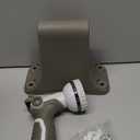 Retractable Garden Hose Reel, 5/8 in 65+6 ft, Heavy Duty Wall Mounted Water Hose Reel, Spring Power Automatic Rewind, Any Length Lock, 180 Swivel Bracket, 10 Pattern Spray Nozzle