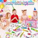 leitait 24 Pack Bracelet Wands,Charm Bracelet Jewelry Making Kit,Arts Crafts for Kids,Unicorn Party Favors Supplies,Goodie Bags Stuffers,Classroom Prizes,Birthday Gifts for Girls Ages 4-8 Years Old