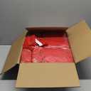 10 Pack Picnic Fitted Table Cover for 8 Foot Tablecloth for Rectangle Tables Waterproof Stretch Washable Folding Indoor and Outdoor Spandex Table Cloth for Camping Banquet and Parties (Red,30" x 96")