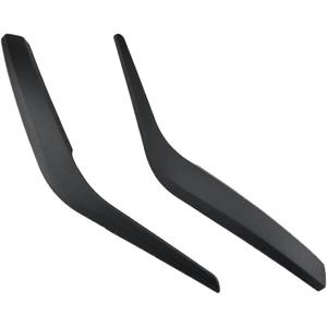 Beige Black Carbon Car Interior Auto Inner Door Left Right Pull Handle Cover Trim Accessory Replacement Compatible for BMW X1 E84 2010-2016(Black 1Left 1ight)