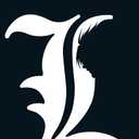 Death Note - L Symbol Wall Poster, 34L x 22.4W, Premium Unframed Version