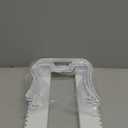 SIMPLE HOUSEWARE 7 Compartments Adjustable Pan Organizer, White