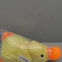 Dog Calming Duck Toy, 2026 New Interactive Plush Duck Toy with Quack Sound and Crazy Crinkle for Dogs Keep Busy, Soft Stuffed Calming Pillow for Puppy Reduce Boredom -Yellow, 17.7"x14.9"(L)