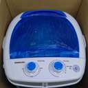 Portable Washing Machine with Spin Dryer, 5.5 lbs Washers Capacity, Compact Laundry for Home, Apartment, RV, Blue & White