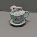 Newman House Studio Table Easter Bunny Figurine Decorations - Home Office Table Decoration Easter Bunny Set of 6, 3.5L x 3W x 4.1H inch