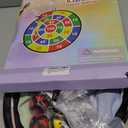 Large Dart Board Toys for Kids - 29'' Sticky Board with 12 Sticky Balls 4 Darts Indoor Outdoor Party Games Toys Easter Basket Stuffers Birthday Gifts for 3 4 5 6 7 8 9 10 11 12 Years Old Boys Girls