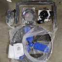 24 Inch Industrial Floor Fan High Velocity 8500 CFM Heavy Duty Outdoor Misting Fan with Aluminum Blades, 360 Adjustable Tilt Metal Fans for Workshop Patio Warehouse Factory Garage - UL Listed