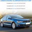 JDMON Compatible with Engine Water Pump Assembly Volkswagen VW Beetle Jetta 2013 2014 2015 2016 13 14 15 16 Replaces# 06K121111P 06K121011B