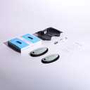 Hand Warmers Rechargeable - 2 in 1 Electric Hand Warmers 4000mAh, Light Sleek Stylish, UL Certified, 3 Heat Settings,12 Hours Heat,Winter Warm Gifts for Men/Women Camping Hunting Outdoor Sports (Silver)