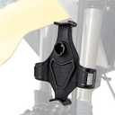 Dirt Bike Fork Saver Motorcycle Front Fork Saver Support Brace Guards Protector Plastic Seal Savers Universal for Dirt Bike Transportation, Motocross Supermoto Enduro Pit Bike Black