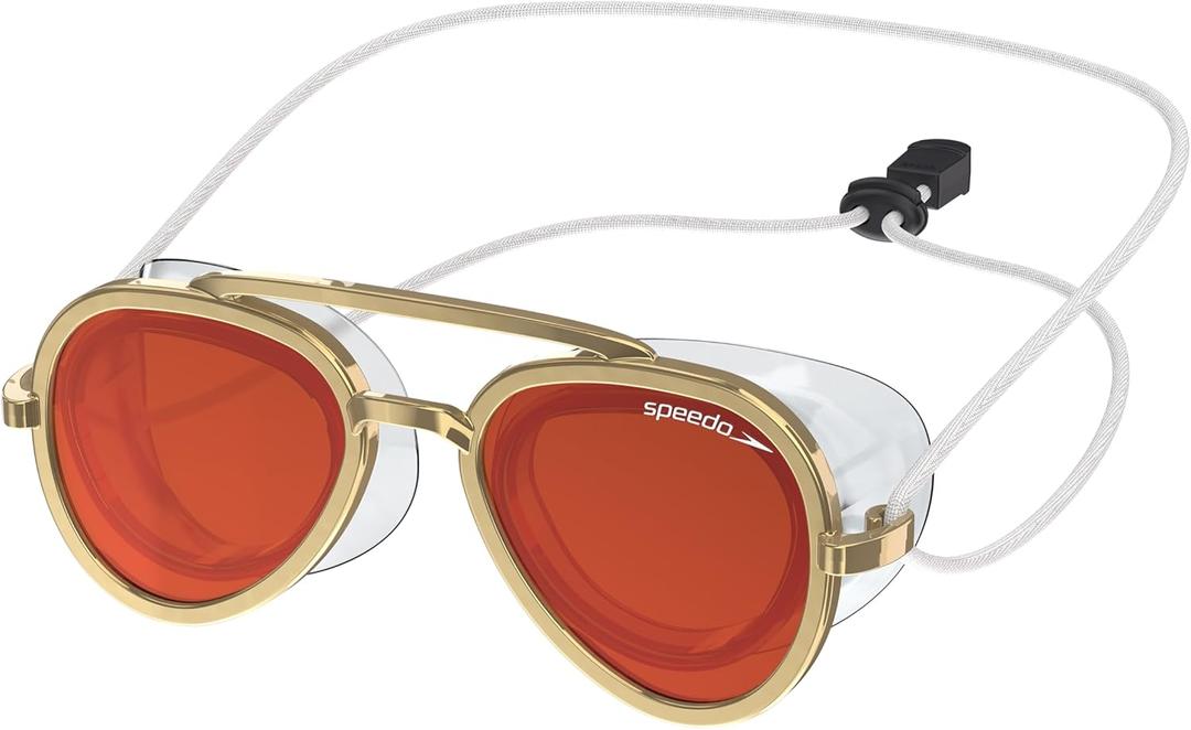 Speedo Unisex-Adult Swim Goggles Sunny G (Mariner Gold/Bronze/Crimson) Speedo Unisex-Adult Swim Goggles Sunny G (Mariner Gold/Bronze/Crimson)
