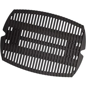 7582 7644 Replacement Cooking Grates for Weber Baby Q, Q 100 Q120 Q1000 50060001 51060001 52020001 Q1200 Q1400, Matte Cast Iron Cooking Grid for Weber Baby Q