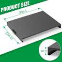 Forestchill Stove Top Cover, Heavy Duty Metal Gas Stove Cover Board with Handle, 30"L x 22"W x 3"H Noodle Board for Cooktop, Gas/Electric Stove, Expanding Kitchen Space & Easy to Clean, Large - 30"L x 22"W x 3"H