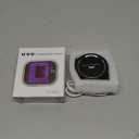 UV-C Toothbrush Cleaner, Portable Travel Cover for Manual/Electric Tooth brush, Magnetic Holder and Rechargeable Case for Any Size Toothbrush, Black