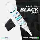 PentaUSA Tile Grout Repair Kit - Black Premixed Acrylic Sanded Grout Filler for Bathroom, Shower, and Kitchen Tile Repair, Water-Resistant Tube with Applicator, Fills Cracks and Gaps, (8.8oz / 250g)