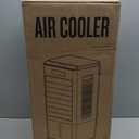 Portable Air Conditioners, 3-IN-1 Evaporative Swamp Air Cooler 8L, Windowless Portable AC with Remote, Fast Cooling, 7H Timer, Oscillation 90, 3 Modes Air Conditioner Portable for Room Bedroom(Black)