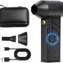 Snow Whiz Turbo Blower,Snow Whiz Turbo Blower with Led,Mini Turbo Snow Blower for Car,3 Gear Adjustable Super Power Turbo Breeze Electric Blow,Snow Remover for Cars,Home,Keyboard,Computer