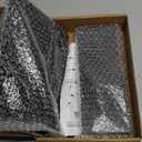 Lwenki Key Holder for Wall, Decorative Key and Mail Holder with Shelf Has Large Hooks for Bags, Coats, Umbrella  Paulownia Wood Key Hanger with Mounting Hardware (9.8W x 6.7H x 4.2D) (Black)