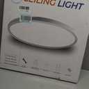 20 Inch Large LED Flush Mount Ceiling Light Fixture,45W,4600LM,3000K/4000K/6000K CCT Selectable,0.9 inch Super Slim Round Ceiling Light for Bedroom,Hallway,Kitchen (Dimmable White 1PK)