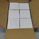 6 Pcs Golden Glass Taper Candle Holders  4" Ribbed Candlestick Holders for Standard Candles | Elegant Centerpiece for Wedding, Party, Holiday & Home Decor