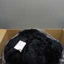 Andency King Size Comforter Set Black, Fluffy Winter Faux Fur Warm Soft Plush Bedding Comforter Set (1 Velvet Comforter & 2 Pillowcases), Fuzzy Thick Heavy Puffy Comforters Bed Set