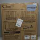 29"-51" Baby Gate for Stairs, Auto Close Stroller Friendly Dog Gate Indoor for Doorways, Pressure Mounted Baby Gate, Easy Walk Through Gate for Children & Pets, White (29-51"Wide, 28"Tall)