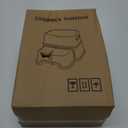 WELSPO 2 Step Stool for Kids, Toddler Step Stool for Bathroom, Kitchen, Bedroom, Living Room, Non-Slip Toddlers Toilet Potty Stool with Handles Baby Child Kid Plastic Poop Stools(Gray)