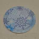 Beistle Snowflake Plates, 9-Inch, Blue/White