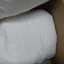 Alanzimo Goose Feathers Down Pillows Queen Size Set of 2, Hotel Collection Fluffy Bed Pillows for Sleeping, 100% Cotton Cover Soft Pillow 20x28 2 Pack (White)