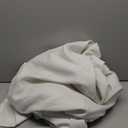 Cream Beige Curtains 102 Inches Long 2 Panels Grommet Light Filtering Linen Slub Textured Curtain Modern Farmhouse Coastal Decor Linen Drapes 102 Inch Length for Patio Sliding Door Office Bedroom