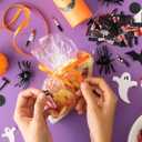 TXIN 40 Pcs Fake Knife Charms for Jewelry Making, Halloween Horror Charms Pendants Mini Acrylic Scissors Axe Knives Pendants for Women DIY Bracelet Necklace Earrings Halloween Jewelry Gifts, 10 Styles