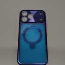 TORRAS Q3 Spin for iPhone 17 Pro Max Case with 360 Magnetic Stand, Camera Control, Fit for MagSafe, 4X Military-Grade Shockproof Case for iPhone 17 Pro Max Phone Case with Kickstand, Deep Blue