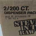 Stevia In The Raw, Plant Based Zero Calorie Sweetener, No Erythritol, Sugar Substitute for Coffee, Hot & Cold Drinks, Suitable For Diabetics, Vegan, Gluten-Free, 200 Count Packets (Pack of 2) BB Date 05/19/28