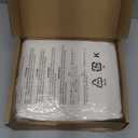 Amazon Basics Breathable, Ultra-Soft, Wrinkle-Free, Machine Washable Microfiber 4 Piece Bed Sheet Set with 14-Inch Deep Pockets, King, Cream, Solid