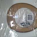 Bemis 500EC Durable Wood Toilet Seat with Easy Clean Hinges, Made in USA, Round, Biscuit